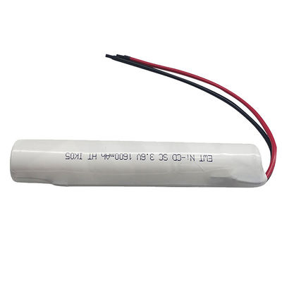 kaufen Nickel SC Nicd Batterie 3,6v 1600mah Wiederaufladbare Batterie online manufacture