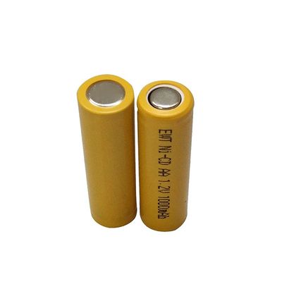 kaufen Benutzerdefinierte Nickel-Cadmium-Batterie 1300mAh NiCd wiederaufladbare Batterie online manufacture