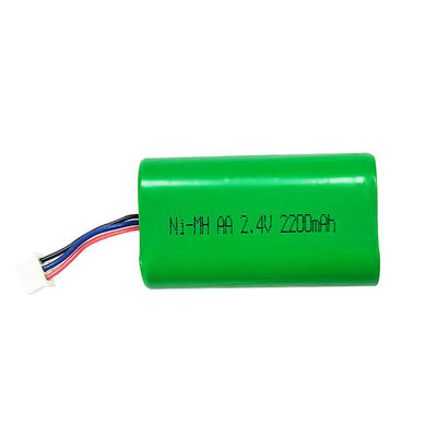 kaufen Benutzerdefinierte Nickel-Wiederaufladbare Batterie 2200mah 2.4v Nimh Batteriepaket RoHS online manufacture
