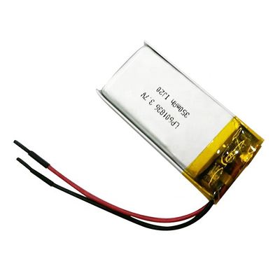 kaufen OEM Lithium-Ionen-Polymer-Batterie Wasserdicht Li-Ionen-Batterie 3,7 V 350mah wiederaufladbar Online-Herstellung