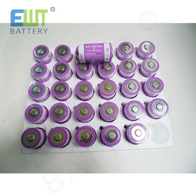 kaufen Hochleistungs-Lithium-Thionylchlorid-Batterie zylindrische 3.6V-Lithium-Batteriezelle ER34615M online manufacture