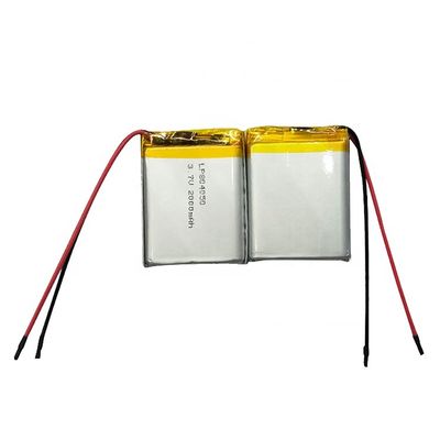 kaufen OEM 3.7v 2000mah LiPo-Batterie Leistung Lithium-Ionen-Polymer-Wiederaufladbare Batterie Online-Herstellung