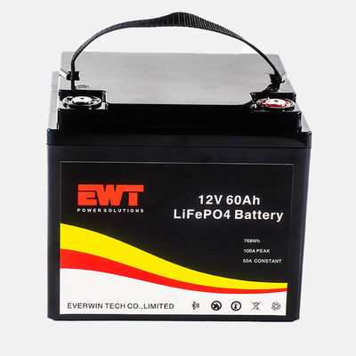 kaufen 12V LFP-Anodenmaterial Lithium-Eisen-Phosphat-Batterie IFR32700 12,8V 60Ah für elektrische Stromversorgungssysteme Online-Herstellung