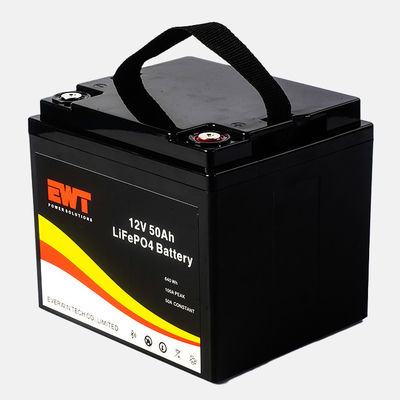 kaufen Ersatzleistung 12,8 V Lithium-Eisen-Phosphat-Batteriepackung 12,8 V 50 Ah LiFePO4 wiederaufladbare LFP-Lithiumbatterie online manufacture
