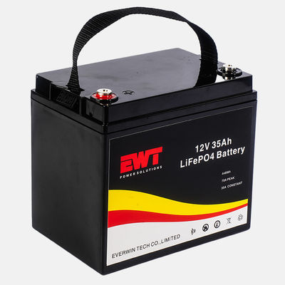 kaufen 12.8V IFR26650 LiFePO4 Wiederaufladbare Lithiumbatterien 12V 35Ah Lithium-Eisenphosphatbatterien für Haushaltsgeräte online manufacture