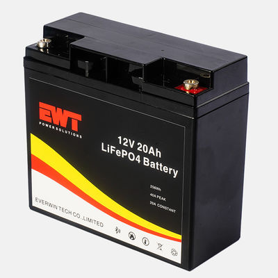 kaufen Lange Lebensdauer 12V 20Ah Lithium-Eisenphosphatbatterie zur Sicherung Online-Herstellung
