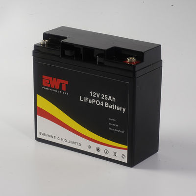 kaufen angepasste 12,8V 25ah 26650 Li-Fepo4 wiederaufladbare Batterie online manufacture