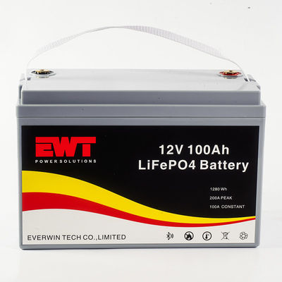 kaufen Lange Lebensdauer wiederaufladbare Lithium-Ionen-Batterie 12v 100ah Lifepo4 Batterie für Roller E-Bike Golf-Auto online manufacture