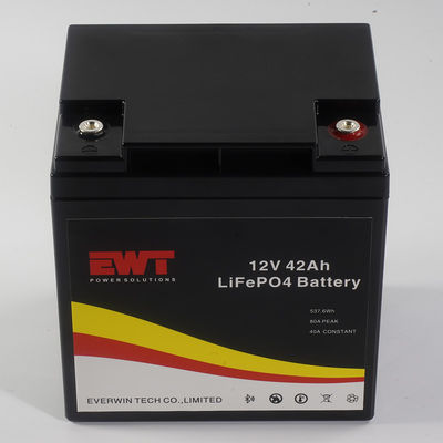kaufen Leichte 4,5 kg starke 12V 42Ah Lithium-Eisen-Phosphat-Batterie für Ihre industriellen Bedürfnisse Online-Herstellung