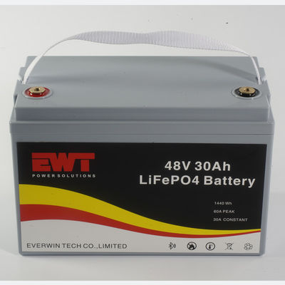 kaufen OEM weiße Lithium-Eisen-Phosphat-Batterie 48 Volt Lebensdauerpo4 Li-Ionen-Batterie 48v 30ah online manufacture