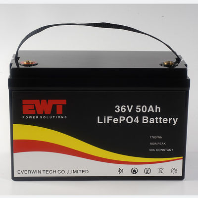 kaufen 1760Wh Ausgangsleistung Tiefkreislauf Lebensdauerpo4 36v 50ah Lithium-Ionen-Batterie für Elektrofahrräder online manufacture