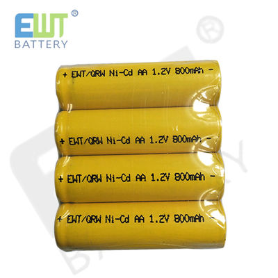kaufen Hochkapazitäts-Nickel-Cadmium-Batterie NI-CD AA 1.2V 600MAH 800mAh für AA online manufacture