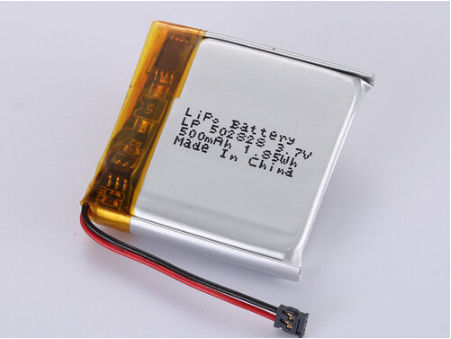 kaufen Langlebige LP502828 3,7V 500MAH Lithiumpolymerbatterie für TNT-Lieferungen und elektronische Geräte online manufacture