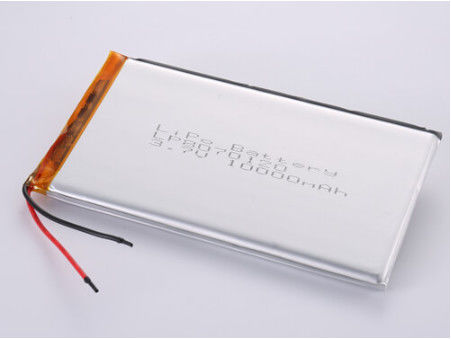 kaufen Langlebige 3,7V Li-Polymer-Batterie mit 500 Zyklen und 10000 MAH Kapazitätsanforderungen Online-Herstellung