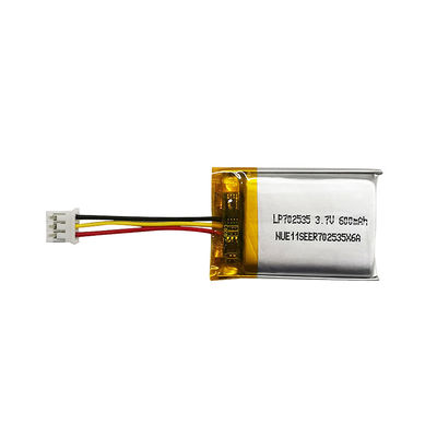Lp702535 3,7v 600mah Lithiumpolymer Lipo Batteriepack Anodenmaterial