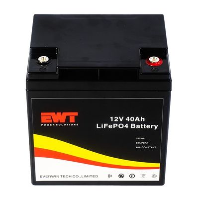 angepasste Abmessungen 12V 40Ah elektrisches Skateboard Batteriepaket