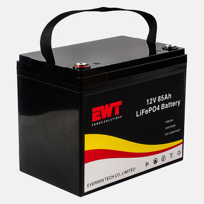 12V Lithium-Eisenphosphatbatterie IFR32700 12,8V 85Ah Lithium-Ionen-LFP-Batteriepaket für die Sonnenenergie