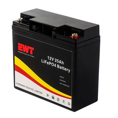 Personalisierte Batterie 12V 25Ah Lifepo4 UPS Batterie für Gabelstapler