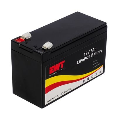 Wiederaufladbare Lithium-Ionen-Batterie LifePo4 Batteriepack 12V 7AH für das Sonnensystem