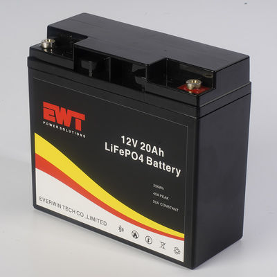12V 20AH Lithium-Eisen-Phosphat-Batterie-Pack Ersatz Blei-Säure-Batterien