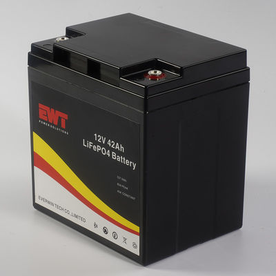 14.6V 12V 42Ah Lithium-Eisen-Phosphat-Batteriepaket mit BMS-Ausladeströmung