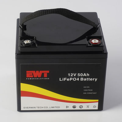 OEM-Lieferant 640Wh Lithium-Ionen-Batterien 12v 50ah Lifepo4 Batterie für Roller E-Bike Golf-Auto