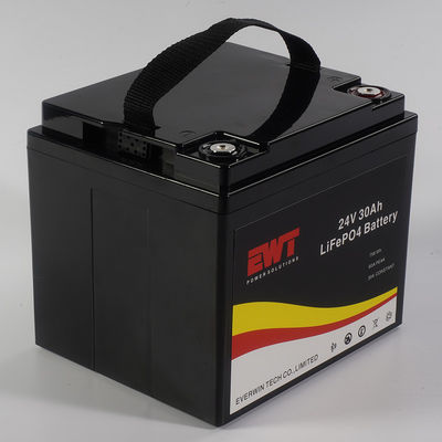 LiFePO4-Batterie 24V LFP-Zelle -20°C bis 45°C Maximale Dauerentladung 30A Hochtemperaturleistung 640Wh
