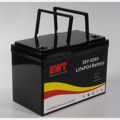 36V 42AH Doppelgriffe Leistung Lithium-Batteriepaket Verwendung für Elektro-Motorrad