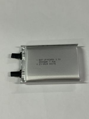 3.7V Nennspannung Silber Dünnschichtbatterien Stromquelle für verschiedene Anwendungen