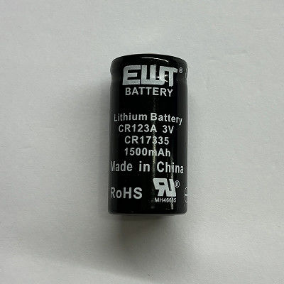 Hochspannung 2,0 V CR123A 3,0 V 1500 MAH Li/Mangandioxid-Batterie für elektronische Geräte