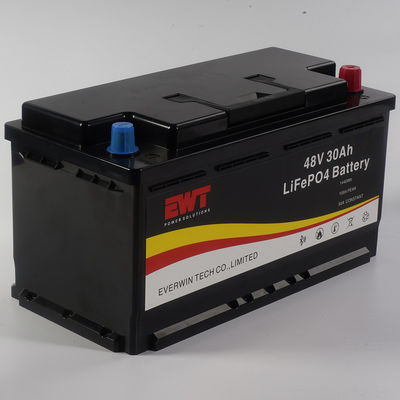 Hochentladungsrate 48V LFP-Batterie für Wandmontage zur Leistungssteigerung
