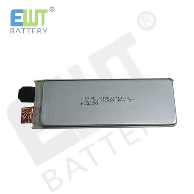 Lithium-Polymer-Batterie LP6744126 3.7V 4000mAh 3C für einen Monat