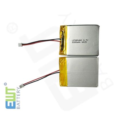 PCB-Schutz Lithium-Polymer-Batterie mit Überlastschutz und Taschenzellen LP585460 3,7V 2000mAh