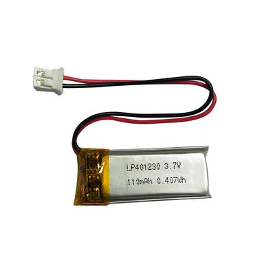 1S1P Li-Polymer Power Cell LP401230 3,7V 110mAh mit PCM Die ultimative Energiespeicherlösung