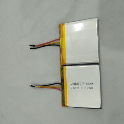 LP525060 3,7V 2000mAh Lithium-Polymer-Batterie mit Zertifizierungen IEC62133 und CE