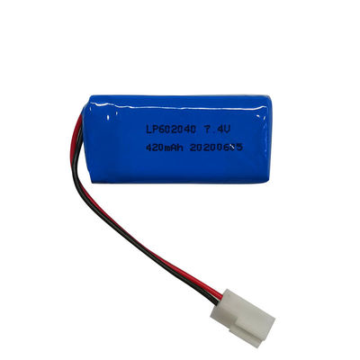 angepasste Verbindungstyp Lithium-Polymer-Batterie 1A Max-Ladeströmungs-Temperaturbereich -20 °C -60 °C
