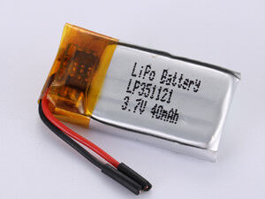 LiPo-Pack mit hoher Kapazität mit 3,7 V Spannung Lithium-Polymer-Batterie MAX 5,0 T x 30,0 W x 48,0 L mm Zellgrößen
