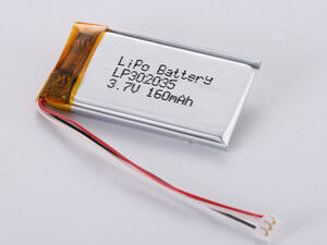60mΩ interne Impedanz EWT Logo Lithium-Polymer-Batterie mit CE-Zertifizierung und Kurzschlussschutz