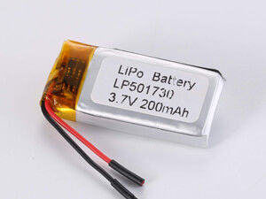 LP501730 200MAH Hochenergiedichte Lithiumpolymer Akku Maximalentladung Strom 0,35A 3,7V Spannung