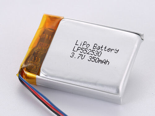LP552530 3,7V 350MAH Wiederaufladbare Lithium-Polymer-Batterie -20 bis 45 Grad Celsius