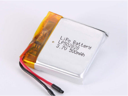 LP502828 3,7V 500MAH Lithium-Polymer-Batterie mit JST/Anpassungsanschlusstyp und ROHS-Zertifikaten Spannung 3,7V Anodenmaterial Sonstiges