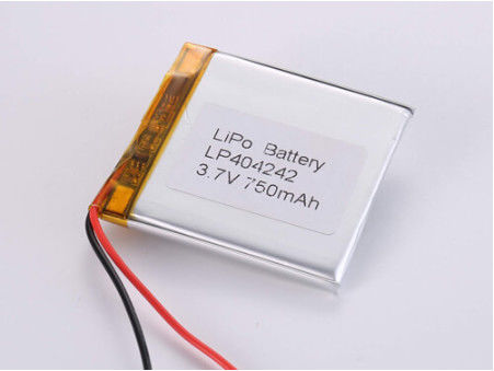 LP404242 3.7V 750MAH ROHS Certified Lithium Polymer Battery -20°C To 60°C for Your B2B Requirements