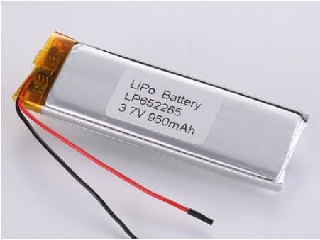 LP652265 3,7V 950MHA Li-Ionen-Batterien Hersteller andere Anodenmaterial LiPo-Pack mit hoher Kapazität für Ländermärkte von EWT