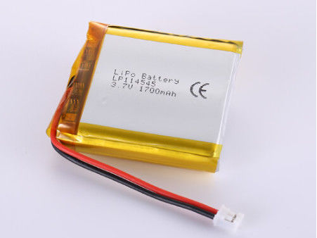 Sharp Quadrat LiPo Batterie Pack hohe Kapazität und Soft Pack Design für lang anhaltende Leistung LP114545 3.7V 1700MAH