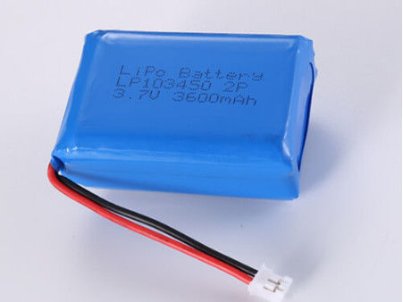 LP103450 3.7V 3600mAh Li-Ionen-Batterie Hersteller Lipo-Batterie Lithium-Polymer wiederaufladbar mit offener Spannung Modellname