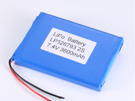 LP526793 7.4V Li-Ionen-Batterien Hersteller Lithium-Polymer-Batterien mit CC/CV-Lademethode