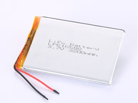 LP616588 3,7V 3200MAH Li-Ionen-Batterie Hersteller kundenspezifische Lithium-Polymer-Batterie mit Kurzschlussschutz für eine sichere Lagerung