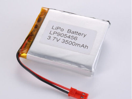 LP905456 3.7V 3500MAH Li-Ionen-Batterie hohe Kapazität LiPo-Pack mit Sicherheitsmerkmalen Kurzschlussschutz