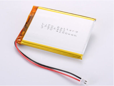 LP686483 3,7V 4200MAH Li-Ionen-Batterie Hergestellt in der Produktion hohe Kapazität LiPo Pack für 20C -60C Temperaturbereich