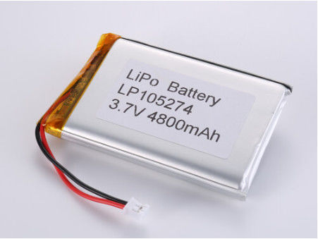 Li-Polymer-Zelle Lithium-Polymer-Batterie für einen breiten Temperaturbereich Vollgeladene Spannung 3,7 V 4800 MAH